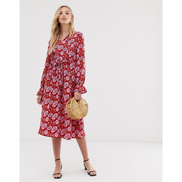 Y-A-S Dresses & Skirts - Y-A-S Floral Midi Dress - Size Medium